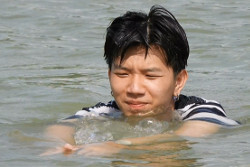 open water breaststroke