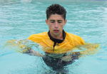 TRAINING, POOL, WADING, UPPER BODY
Push arms in and out at elbows for stronger arms 18